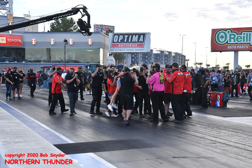 Starting Line celebration